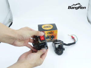 【2025】New Handle Switch Red Carbon For Yamaha LC135 1Set (Left + Right)