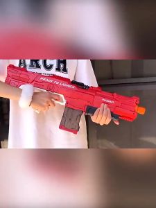 ปืนฉีดน้ำ ปืนฉีดน้ำไฟฟ้า พร้อมเลนส์ขยาย ยิงระยะไกลพิเศษ ดูดน้ำด้วยปุ่มเดียว กันน้ำ แรงดันสูง สงกรานต์ water gun ของเล่นเด็ก