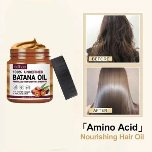 Batana Oil Nourishing Hair Oil Smoothing Shine Soft Hair Serum Repair Damaged Frizz Dry Hair Treatment Hair Care