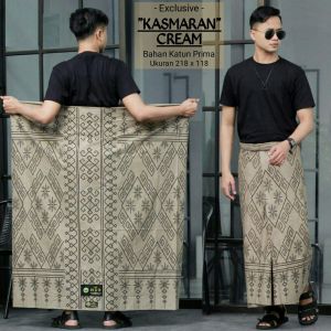 Sarung Batik Pria Dewasa Motif KASMARAN Katun halus