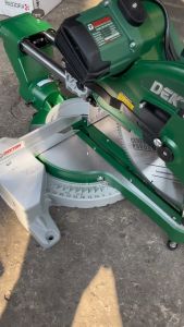 Máy cắt nhôm TRƯỢT DEKTON 305mm chạy dây CUROA công suất 2300W