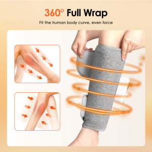 Hailicare dụng cụ mát xa chân điện với túi khí kép bóp massage 3 chế độ đầy đủ bọc nóng nén giãn tĩnh mạch vật lý trị liệu ép giảm đau cơ thư giãn loại C sạc