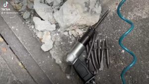 19mm Bộ đục bê tông hơi HYMAIR AT-2020RSG ( có bán lẻ  phụ kiện đục ngắn và dài)