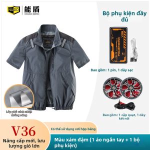 NUDO | Áo Khoác Quạt Làm Mát Đồ Bảo Hộ Mùa Hè