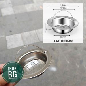 Nắp lọc rác chặn rác có cao su chặn nước bồn rửa bát