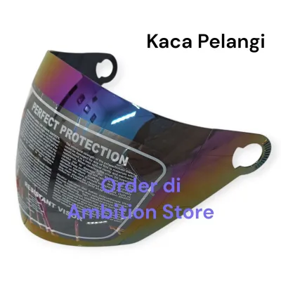Kaca Visor Helm NHK Predator 2 Visor Kaca Helm NHK Predator Double Visor