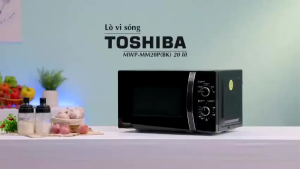 Lò vi sóng cơ Toshiba MWP-MM20P(WH) Trắng | Lò vi sóng Toshiba MWP-MM20P(BK) Đen | MW2-MM20P(BK) | Bảo Hành 12 Tháng
