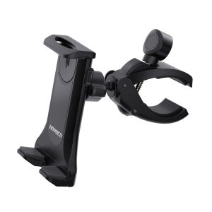 xnyocn Bike Tablet Holder Indoor Gym Treadmill Handlebar Bracket Stand for Tablet Mobile Phone Support For 4-12inch Devices iPad