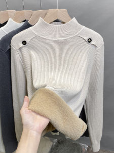 JIANDIYA | Half-high Neck Padded Knitwear