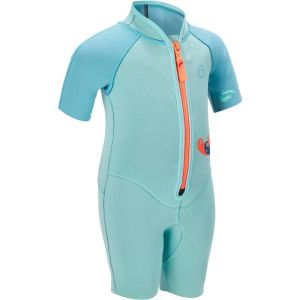 Decathlon Childrens Wetsuit One-Piece Swimsuit Durable Heat Insulation Suitable for Boys And Girls Diving Suit Swimming Suits