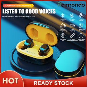 Raimondo X99 TWS Headset Bluetooth dengan Mic 9D Bass Stereo Handset Waterproof Earbud 5.1 Wireless Earphone Henset