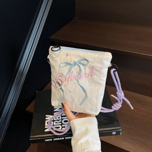 Child Ballet Girl Bow Lightweight Crossbody Bag