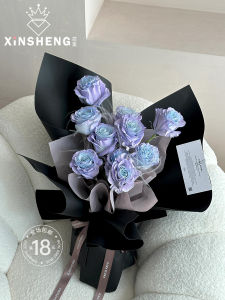 หนาขึ้น กระดาษคราฟท์งานฝีมือดอกไม้ศิลปะ DIY วัสดุบรรจุภัณฑ์ของขวัญการ์ดแข็งร้านดอกไม้ช่อดอกไม้กระดาษห่อดอกไม้ ดีไซน์