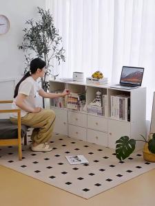 ZHUOHE | Partition Bookshelf Storage Cabinet