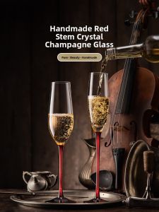 BOANG | Crystal Glass Creative Champagne Flutes for Bubbly Wine Luxury Bar Wedding Gift