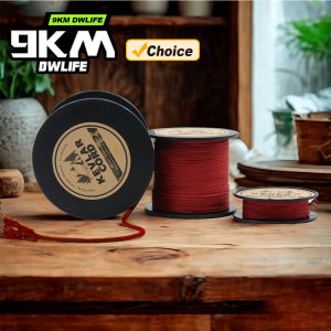 9KM Braided Kevlar Line 1mm~3.9mm Fishing Assist Line High Tensile Strength Tactical Rope Kite Refractory Backpacking Cord