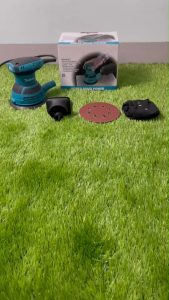 MAKITA เครื่องขัดกระดาษทรายกลมแบบสั่น 5 นิ้ว รุ่น M9204B (AAA) ขัดเงา แบบหมุน พร้อมถุงเก็บฝุ่น