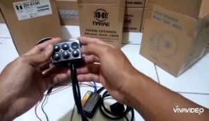 Modul Sirine Senken 60 Watt & Aux Mic Set Speaker Narae NSH180