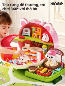 XINGE | Feeding Playhouse Toy for Girls 2-6 Years Old