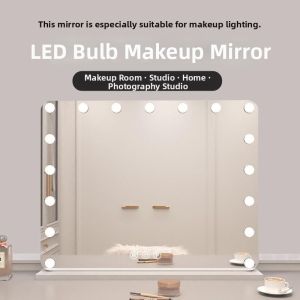 LIWAN | Wall-Mounted Large LED Light Rechargeable Makeup Mirror