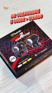 Lampu Tembak Mini Laser Bullaes D2 20 Watt D2 Competition 3 Warna Flashing Mode