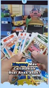 Paket Hemat Aktivitas Edukasi Anak Karakter Mobil Tayo Lovers