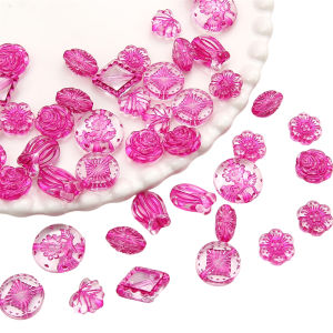 10-40pcs/bag Acrylic Baroque Vintage Beads For DIY Making Fashion Jewelry Accessories