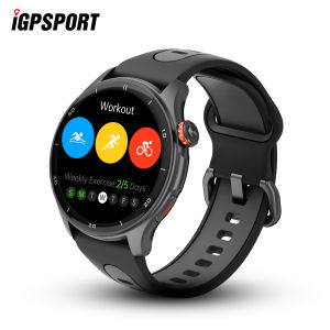 IGPSPORT LW10 Cycling Running Watch Sports GPS Location Route Navigation Calling Heart Rate Monitor AMOLED Screen Fitness Data