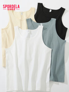 Spordela | Heavyweight Cotton Mens Sports Vest 230g