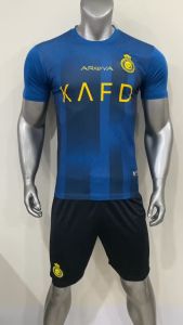 Quần Áo Bóng Đá CLB Al Nassr logo thêu thun lạnh cao cấp CR7