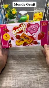 Camilan Makanan Ringan Snack Monde Genji 95 Gr Box