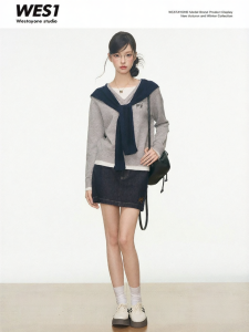 WESTAYONE | Bộ Đồ Sơ Mi Knit 2 Mảnh Phong Cách Hàn Quốc Cho Phụ Nữ Đi Làm