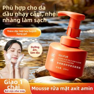 SHAOHUATANG | Bọt Rửa Mặt Kiểm Soát Dầu Sâu Mềm Mại Amino Acid