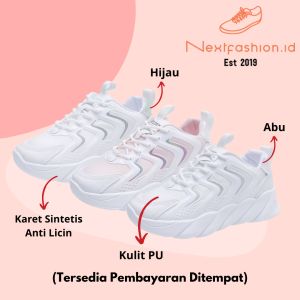 Sepatu Sneakers Wanita PU Premium SP 247 Nextfashion