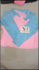 Baju Renang Anak Cewek Model Terusan Panjang Polos Bahan Tebal Cepat Kering Tidak Tembus