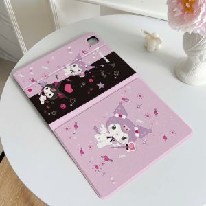 Sanrio เคสไอแพด Pro11 2024 air6 11 gen10 Air4 Air5 10.9 Pro12.9 22/21/20 เคสipad Angel Kuromi case iPad Gen11 Air7 11 gen9 gen8 10.2 air3 10.5 gen6 gen5 9.7 pro11 mini6/7