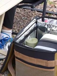 BISINNA 3-in-1 PE Material Liquid Seasoning Bottle Press Type Sauce Dispenser Outdoor BBQ Portable Camping Cooking Supplies