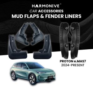 Harmonive Mud Flaps Splash Guards Fender Liners PROTON e.MAS7 (2024-Present)