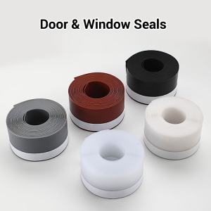 Self-adhesive sealing strips dust-proof and wind-proof strips silicone soundproof self-adhesive door stop sealing tape