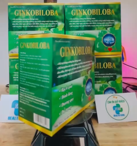 Viên Uống Ginkgo Biloba Vinaphar – Hỗ Trợ Lưu Thông Máu Não Giảm Hoa Mắt Chóng Mặt Tăng Tuần Hoàn Máu Não (Hộp 100 Viên)
