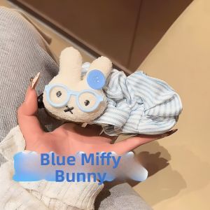 Cute Polka Dot Large Miffy Bunny Volumizing Hair Clip