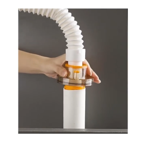 Đầu Nối Ống Thoát Nước - Ngăn Mùi Chống Côn Trùng Chặn Nước Trào Ngược - Phù Hợp Bồn Rửa Bát Máy Giặt - ANLCO