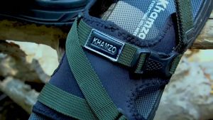 SANDAL GUNUNG PRIA KHAMZO SANDAL SELOP K04 HITAM