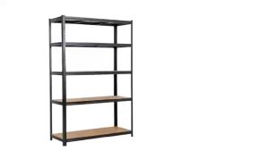 Weyon Rak Susun: Rak Besi Siku Lubang & Rak Gudang Multi Fungsi