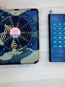 E76 Electric Hunting Decoy Speaker Portable Bird Caller Sound Player Trap FM Radio USB MP3 Hunting Speaker