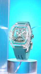 HAOFA 2326 Aviation Aluminium Crystal Case Watch