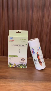 Green Home 1 - Combo Găng Tay + Túi Cuộn Thực Phẩm S