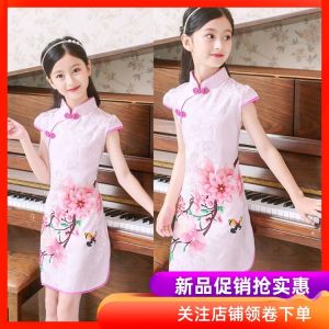 4ชุดเด็ก5ชุดกี่เพ้าเด็กผู้หญิง6ชุดกระโปรงเจ้าหญิง8เด็กหญิง9ชุดเดรส7ชุดฤดูร้อน10ฤดูร้อน12ขวบ