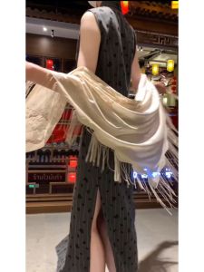 เสื้อคลุมกันแดดไหม ผ้าโปร่ง สำหรับผู้หญิง ฤดูร้อน ใส่กับกระโปรง คาร์ดิแกน ผ้าโปร่ง คลุมเครื่องปรับอากาศ แขนกุด คอวี