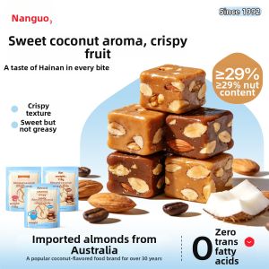 NANGUO | Handmade Almond Toffee and Sea Salt Coconut Candy